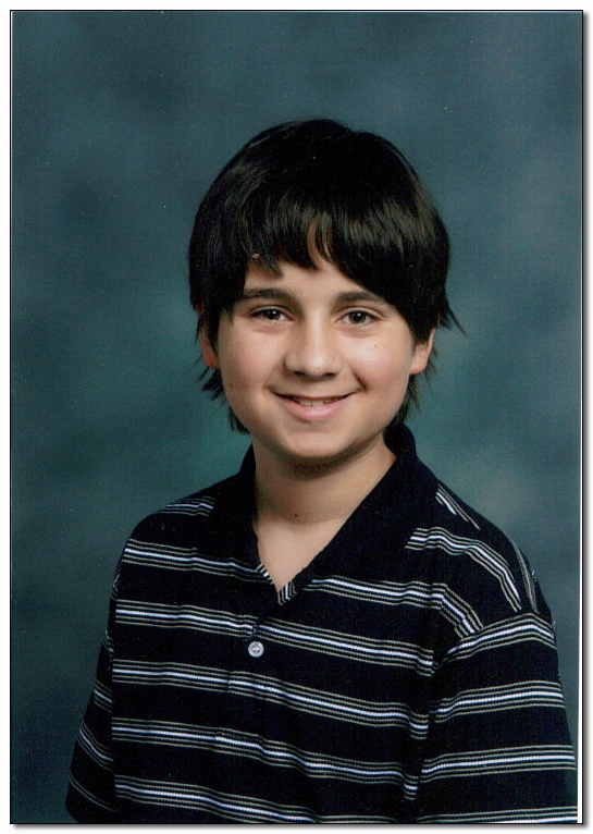 Billy's 9th Grade School Photo