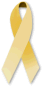 Childhood cancer ribbon