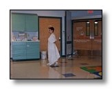 pacing the floor